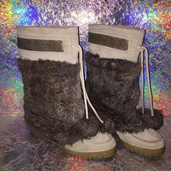 Coach Fur Maryann boots. Authentic, great shape! - Picture 3 of 8